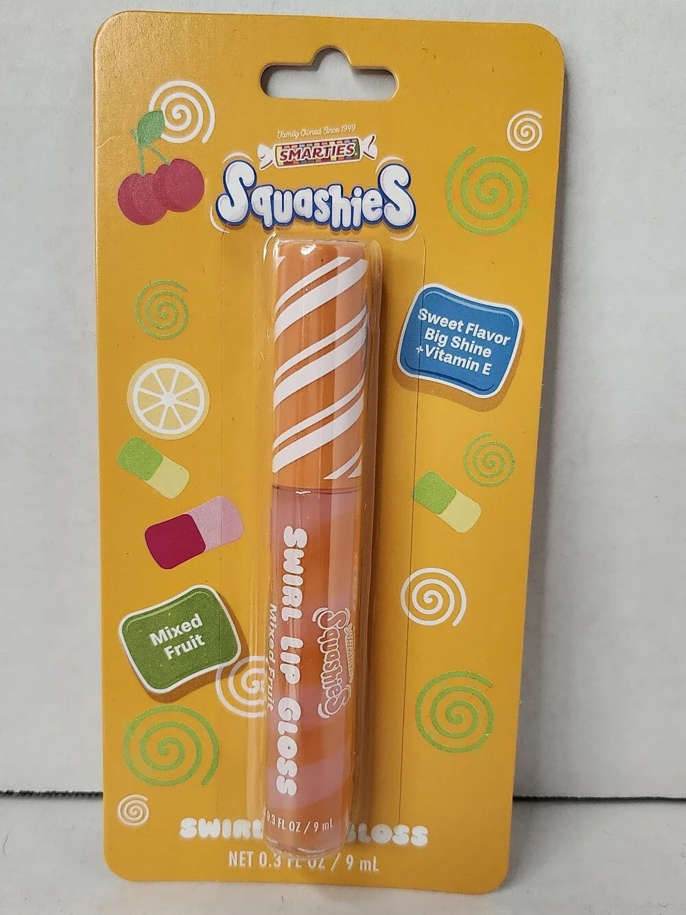Squashies Mixed Fruit Swirl Lip Gloss